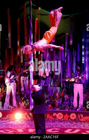 Un moment de le Xanadu show. Banque D'Images