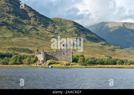 Le Château de Kilchurn sur les rives du Loch Awe. L'Argyll and Bute, Ecosse Banque D'Images