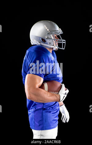 Joueur de football américain Banque D'Images