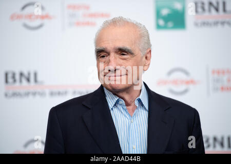 14e Festival du Film de Rome - L'Irlandais - Photocall avec : Martin Scorsese Où : Rome, Latium, Italie Quand : 21 Octobre 2019 Source : WENN.com Banque D'Images