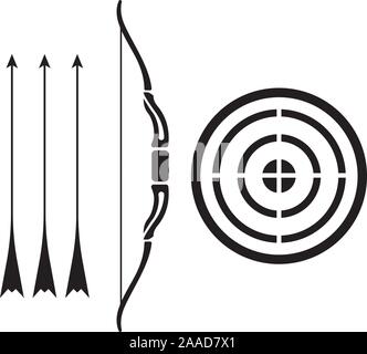 Archer Logo design inspiration Illustration de Vecteur