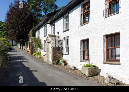 Gites dans le village de la dent dans le Parc National des Yorkshire Dales, Cumbria, Angleterre. Banque D'Images