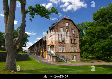 Bundesrepublik Deutschland, Hessen, Bad Orb,Gradierwerk (redaktionell,pas de pr) Banque D'Images