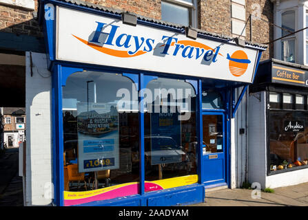 Hays vacances agents de voyage magasin agent magasin Thirsk North Yorkshire Angleterre Royaume-Uni Grande-Bretagne Banque D'Images