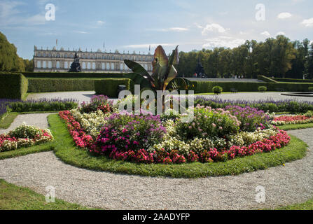 Nouvelles d'Herrenchiemsee Palace , Herreninsel, Chiemsee, en Bavière, Allemagne Banque D'Images