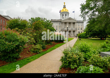 New Hampshire State House Capitol building, à Concord Banque D'Images