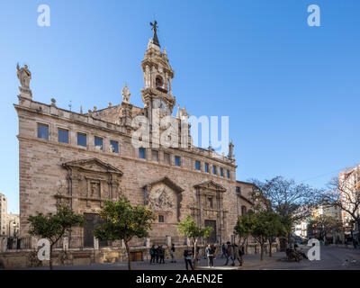 Iglesia de los Santos Juanes Church. Valence. Communauté de Valence. Espagne Banque D'Images