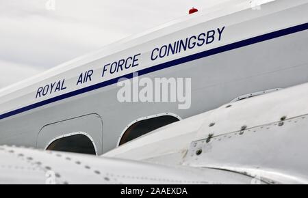 1946 Avro Anson C19 en exposition statique à Shuttleworth volants sur le 2ème Juin 2019 Banque D'Images