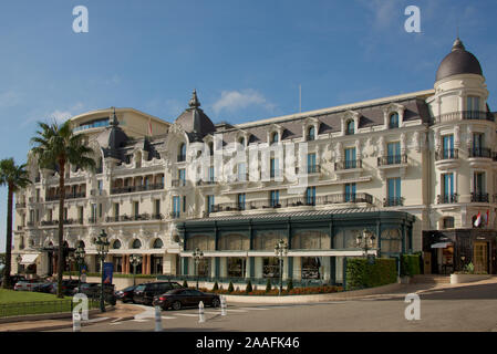 Hotel de Paris Monte Carlo Monaco Banque D'Images