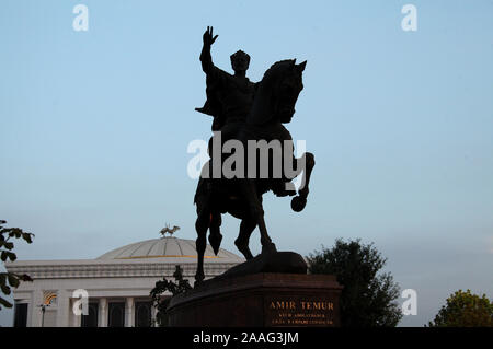 Tamerlan le guerrier de l'Islam à Tachkent Banque D'Images