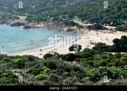 Plage Cala Cipolla Banque D'Images