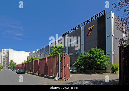 Bundesdruckerei à Berlin Banque D'Images