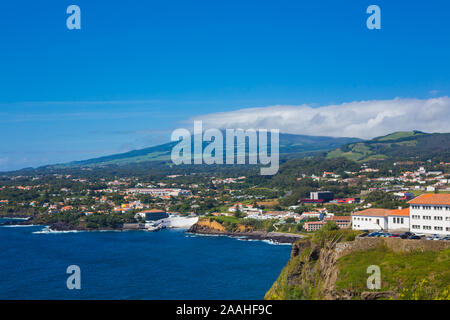 Angra do Heroismo, Terceira, Açores, Portugal. Banque D'Images