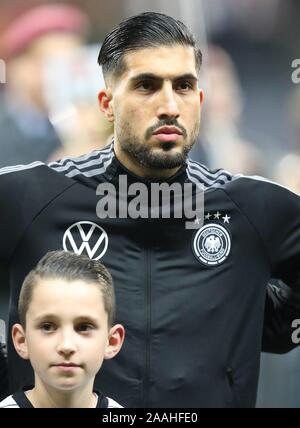 Frankfurt, Deutschland. 19 Nov, 2019. firo : 19.11.2019 Football, championnat d'Euro : Qualification de l'Équipe nationale de qualification Championnat d'Allemagne - Irlande du Nord : 6 1 portrait, Emre Can | utilisée dans le monde entier : dpa Crédit/Alamy Live News Banque D'Images