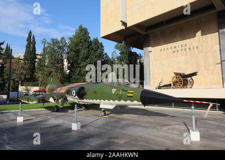 Musée de la guerre d'Athènes, Vues générales d'Athènes, Grèce, le 18 novembre 2019, photo de Richard Goldschmidt Banque D'Images