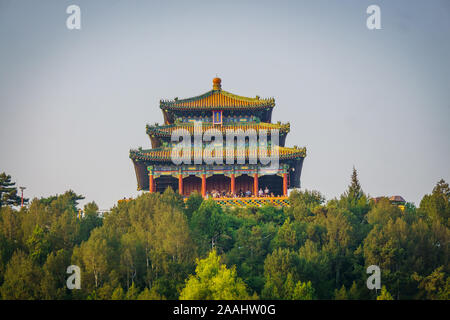 Impressions de Bei jing, la grande muraille de Badaling, la Cité Interdite, Tian an men Banque D'Images