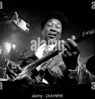 Muddy Waters live au Country Club, Londres 1 Décembre 1970 Banque D'Images