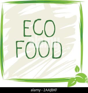L'étiquette écologique produit de haute qualité et de badges. Bio Bio, sain et naturel bio 100 l'icône du produit. Emblèmes pour cafe, l'emballage etc. Vector Illustration de Vecteur