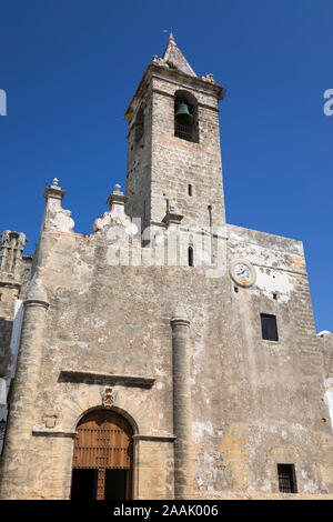 Iglesia Divino Salvador, Vejer de la Frontera, province de Cadiz, Andalousie, Espagne, Europe Banque D'Images