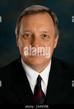 Le sénateur américain Richard Durbin, de l'Illinois (D-IL) Banque D'Images