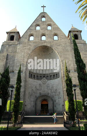 Parroquia de San Agustin de Polanco, Mexico. Banque D'Images