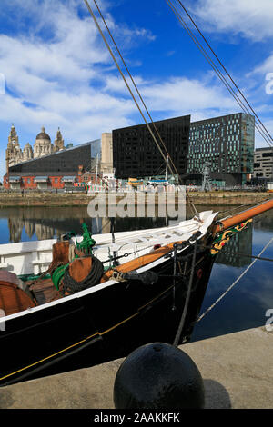 Canning Dock, Liverpool, Lancashire, Angleterre, Royaume-Uni Banque D'Images