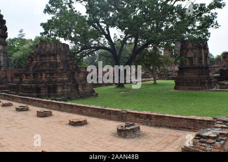 Wat Mahathat Bangkok Banque D'Images
