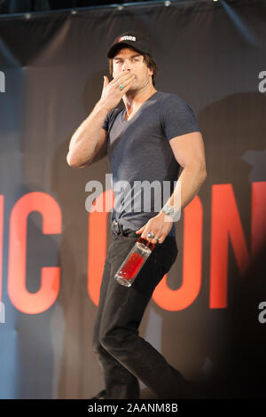 Chiba, Japon. 22 Nov, 2019. Ian Somerhalder Tokyo assiste à la Comic Con 2019. Crédit : Michael Steinebach/AFLO/Alamy Live News Banque D'Images