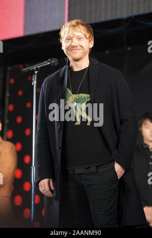 Chiba, Japon. 22 Nov, 2019. Rupert Grint Tokyo assiste à la Comic Con 2019. Crédit : Michael Steinebach/AFLO/Alamy Live News Banque D'Images