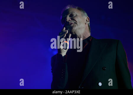 Le chanteur Sting au Griminelli & Friends Banque D'Images