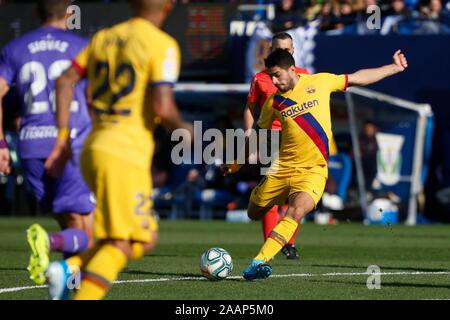 Madrid, Espagne. 23 Nov, 2019. Au cours de match FC Barcelona contre Getafe EN BUTARQUE STADIUM. Samedi 23 novembre 2019 Crédit : CORDON PRESS/Alamy Live News Banque D'Images