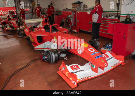 Mugello, Italie - 27 octobre 2019 - Fort du circuit du Mugello au cours de Ferrari World Finals Défi Banque D'Images