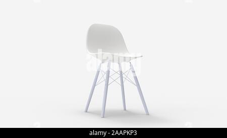 Le rendu 3D d'un dessin ou modèle président isolé dans un contexte de studio Banque D'Images