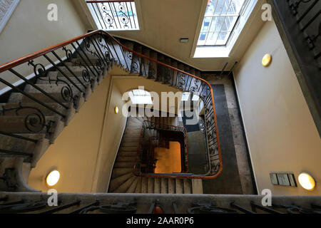 L'escalier, Somerset House, The Strand, London City, Angleterre Banque D'Images