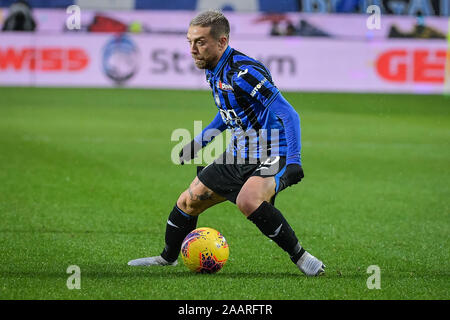 Bergame, Italie. 06Th Jan, 2016. Alejandro Gomez, d'Atalanta BC au cours de la Serie une correspondance entre l'Atalanta et la Juventus au Stadio Azzurri d'Italia, Bergame, Italie le 23 novembre 2019. Photo par Mattia Ozbot. Usage éditorial uniquement, licence requise pour un usage commercial. Aucune utilisation de pari, de jeux ou d'un seul club/ligue/dvd publications. Credit : UK Sports Photos Ltd/Alamy Live News Banque D'Images