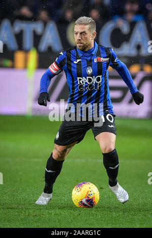 Bergame, Italie. 06Th Jan, 2016. Alejandro Gomez, d'Atalanta BC au cours de la Serie une correspondance entre l'Atalanta et la Juventus au Stadio Azzurri d'Italia, Bergame, Italie le 23 novembre 2019. Photo par Mattia Ozbot. Usage éditorial uniquement, licence requise pour un usage commercial. Aucune utilisation de pari, de jeux ou d'un seul club/ligue/dvd publications. Credit : UK Sports Photos Ltd/Alamy Live News Banque D'Images