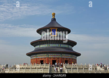 Temple du Ciel à Pékin, Chine Banque D'Images