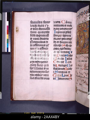 De la partie 2 explicite les petites initiales énumérées dans de Ricci, Seymour, recensement des manuscrits du Moyen Âge et de la Renaissance dans les États-Unis et le Canada. New York. N.Y. : H.W. Wilson, 1935 ; et garanti, New York, N.Y. : Bibliographical Society of America, 1962. Actionnariat : écrit pour les bénédictins de Melk (leurs bras f. 8). R.L. Stuart collection, léguée en 1892. De Ricci, 1318. L'article de Schmidt. Tableau par M. G.B. Guest. Dossier de la bibliothèque. Ce manuscrit se compose de 22 folios de pas moins de trois disparu codices. Les trois premiers, et cette compilation ont été fait à Melk, selon Banque D'Images