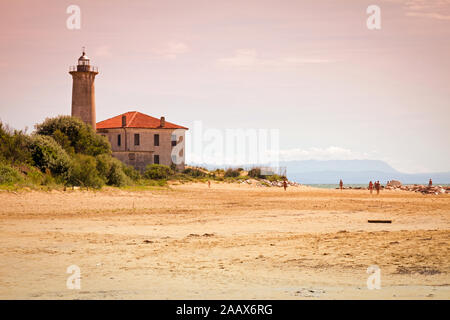 Phare de Bibione (VE) - Italie Banque D'Images