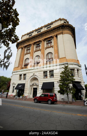 Scottish Rite Masonic Temple historique et gryphon salon de thé savannah georgia usa Banque D'Images