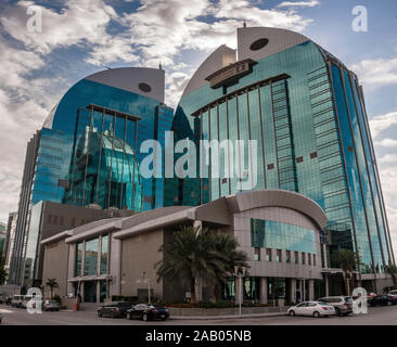 Siège social de la Banque et Alinma Hotel Novotel Riyadh Al Anoud Banque D'Images