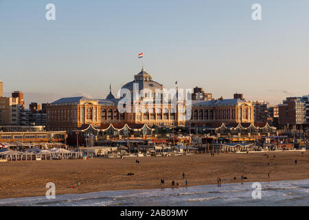 Scheveningen, Pays-Bas - Circa 2019 : Grand Hotel Amrath Kurhaus Banque D'Images