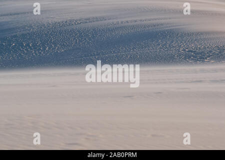 Close up de sable par un jour de vent Banque D'Images