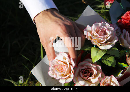 La prière islamique sur les morts Banque D'Images