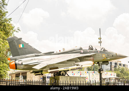 La ville de Bangalore, HAL Tejas chasseur léger multirôle conçu par l'Agence de développement de l'aéronautique, l'Hindustan Aeronautics Limited, Indian Air Force, la Marine Banque D'Images