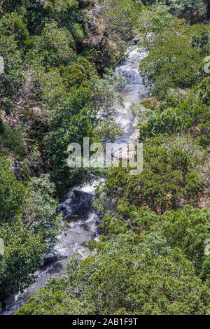 La Periquera cascades de Villa de Leyva Boyaca Colombie en Amérique du Sud Banque D'Images