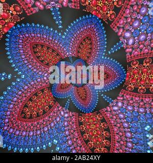 Motifs ABSTRAITS ET DES FONDS D'ÉCRAN COLORÉ Banque D'Images