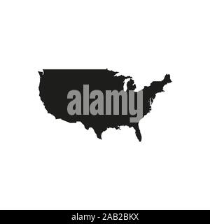 United States Site. sur fond blanc, vector illustration. Illustration de Vecteur