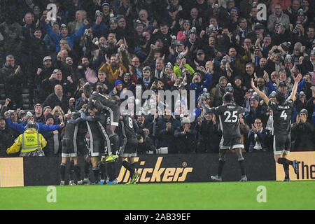 23 novembre 2019, American Express Community Stadium, Brighton et Hove, Angleterre, Premier League, Brighton et Hove Albion v Leicester City : Crédit : Phil Westlake/News Images Banque D'Images