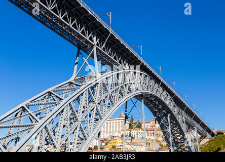 Pont Dom Luis 1, Porto Banque D'Images